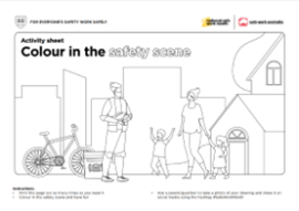 colour in safety sheet