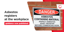 image of a asbestos register sign 